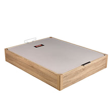 Cargar imagen en el visor de la galería, Canapé abatible PIKOLIN DSGN de madera, tapa única, 31 cm, roble
