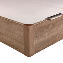 Cargar imagen en el visor de la galería, Canapé abatible de madera Pikolin DSGN con tapa doble y 31 cm de altura
