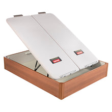 Cargar imagen en el visor de la galería, Canapé abatible de madera Pikolin DSGN con tapa doble y 31 cm de altura
