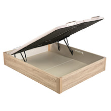 Cargar imagen en el visor de la galería, Canapé abatible de madera Pikolin DSGN con tapa doble y 31 cm de altura

