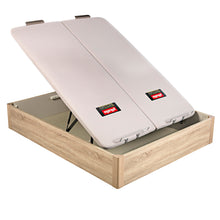 Cargar imagen en el visor de la galería, Canapé abatible de madera Pikolin DSGN con tapa doble y 31 cm de altura
