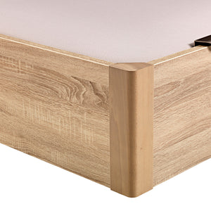 Canapé abatible de madera Pikolin DSGN con tapa doble y 31 cm de altura