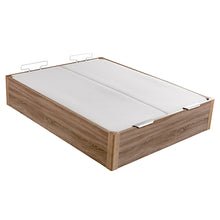 Cargar imagen en el visor de la galería, Canapé abatible eléctrico de madera PIKOLIN DSGN con tapa doble 36 cm
