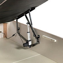 Cargar imagen en el visor de la galería, Canapé abatible eléctrico de madera PIKOLIN DSGN con tapa doble 36 cm
