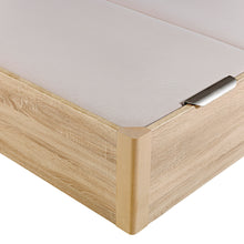 Cargar imagen en el visor de la galería, Canapé abatible eléctrico de madera PIKOLIN DSGN con tapa doble 36 cm
